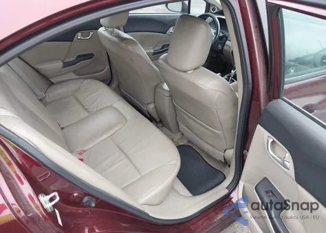 2012 Honda Civic Ex-L из США, поврежденный, VIN 19XFB2F92CE337545